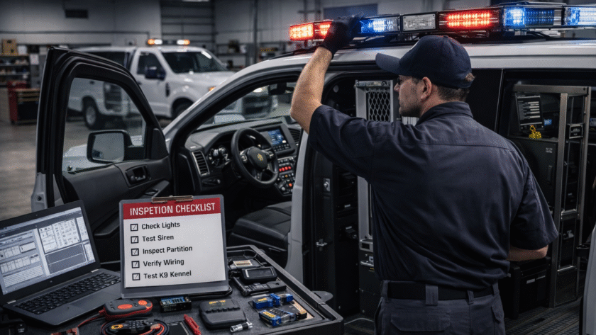 How to Maintain & Inspect Upfitted Vehicle Equipment Over Time