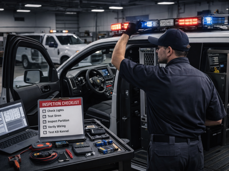 How to Maintain & Inspect Upfitted Vehicle Equipment Over Time