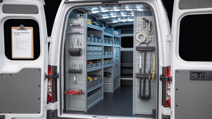 Optimizing Storage & Shelving in Service Vans
