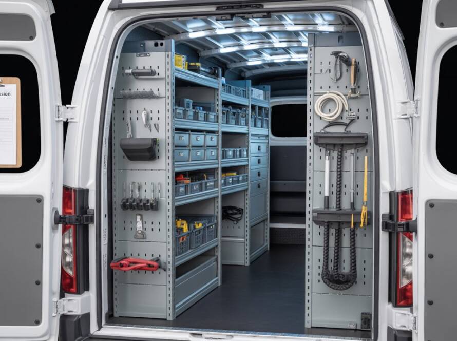 Optimizing Storage & Shelving in Service Vans