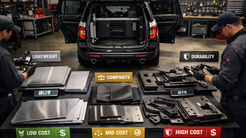 Balancing Cost, Durability & Weight in Upfit Designs