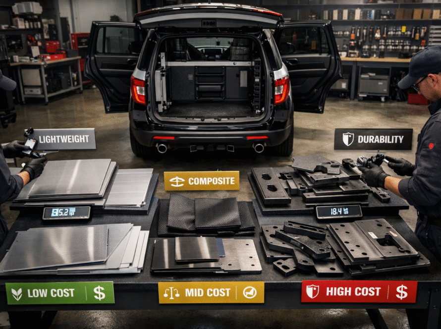 Balancing Cost, Durability & Weight in Upfit Designs