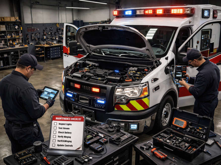 Maintenance Tips for Upfitted Vehicles: Keep Everything Mission Ready