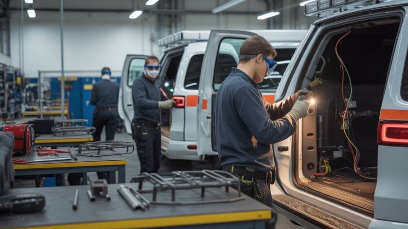Workflow & Best Practices for In-House Fabrication in Upfitting Shops