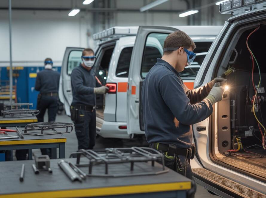 Workflow & Best Practices for In-House Fabrication in Upfitting Shops