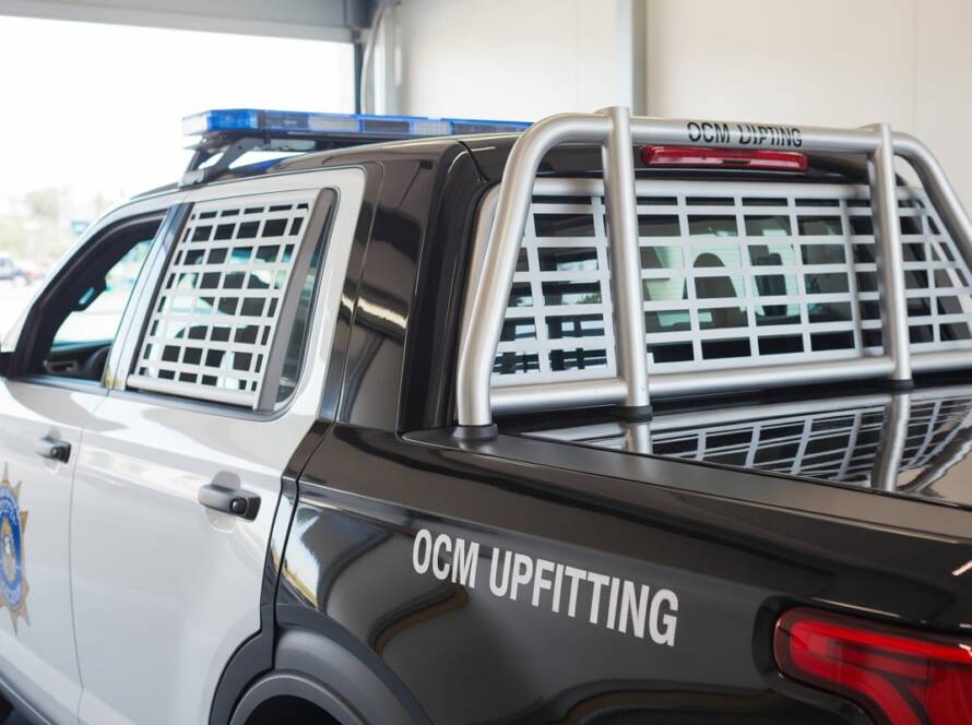 Window Guard aluminium Material for Patrol K9 Vehicles