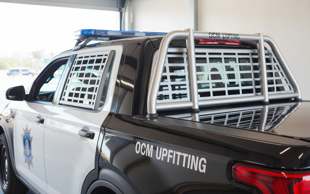 Window Guard aluminium Material for Patrol K9 Vehicles
