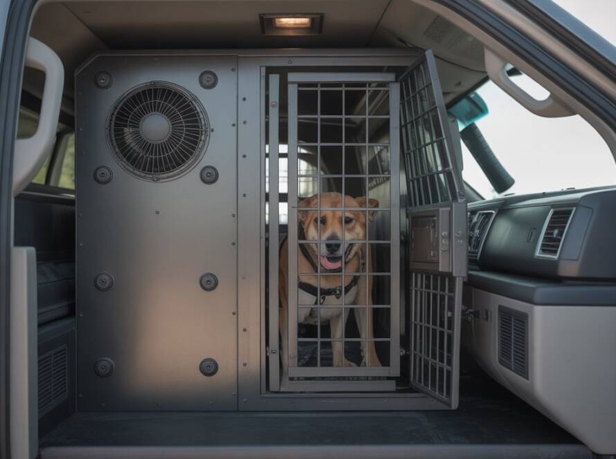 Airflow Engineering in K9 Cages for Extreme Southern U.S. Summers