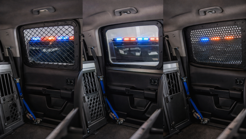 Window Guard Material Comparison for Patrol K9 Vehicles