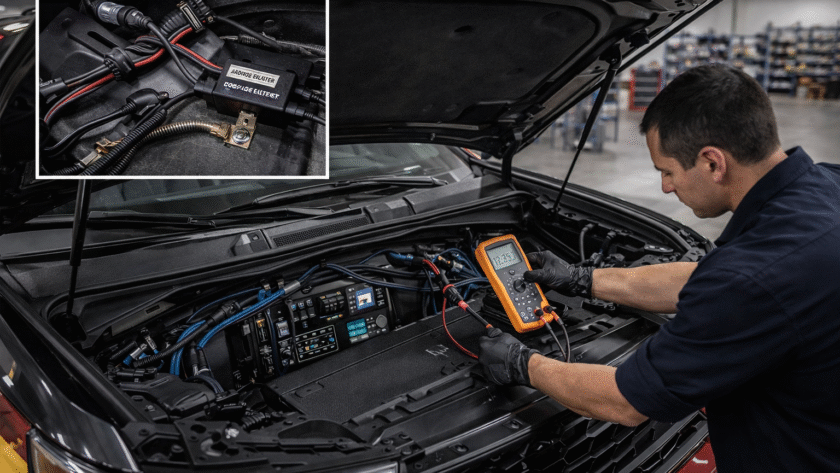 Radio Interference Prevention for Fleet Vehicles